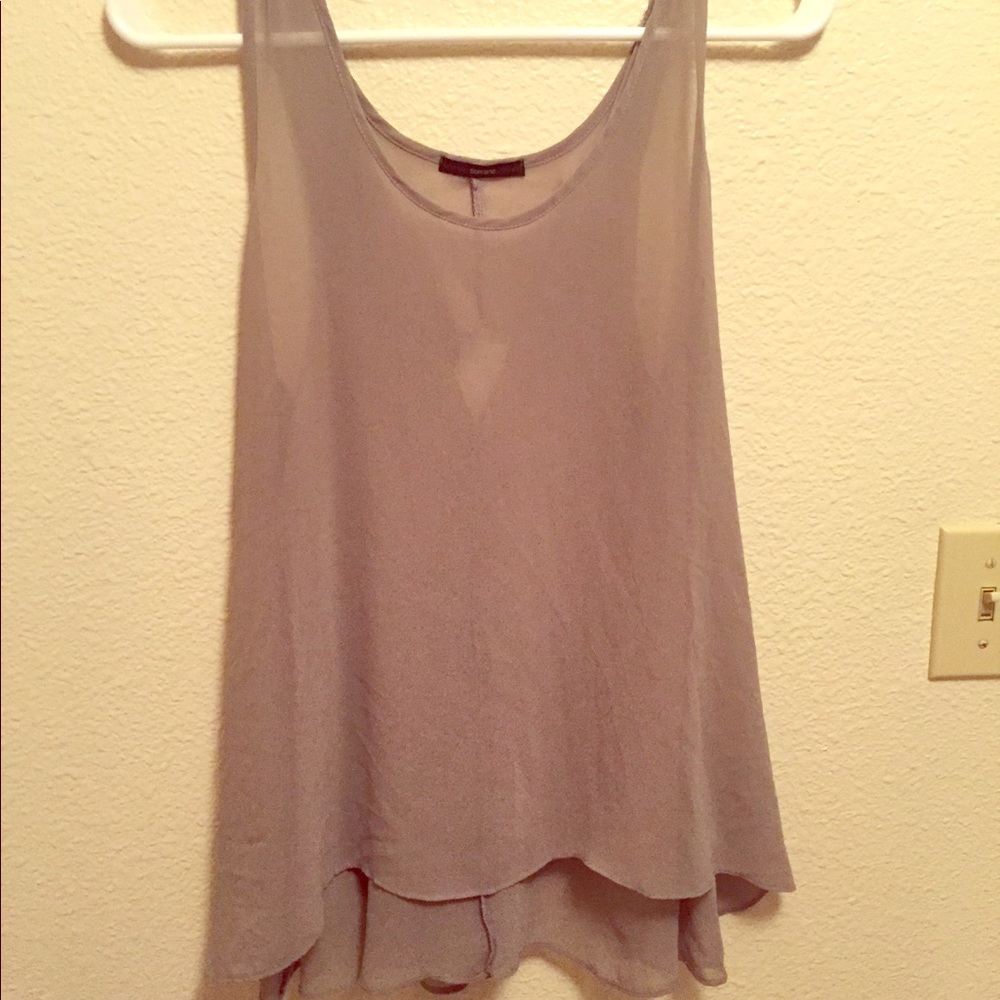 See through tank top